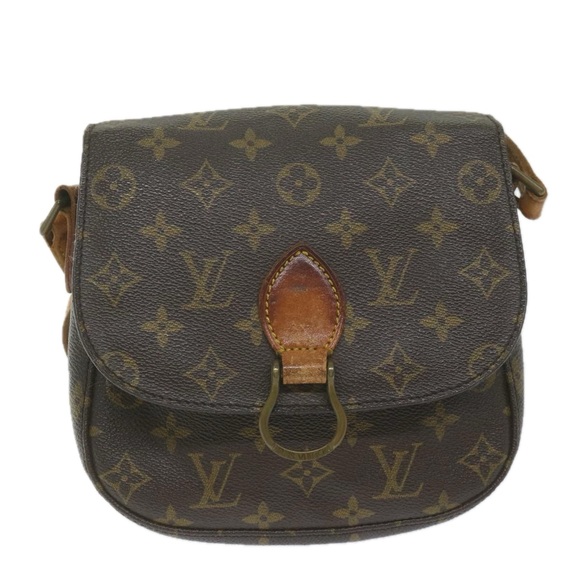LOUIS VUITTON Monogram Saint Cloud MM Shoulder Bag M51243 LV Auth 61460 - Picture 13 of 16